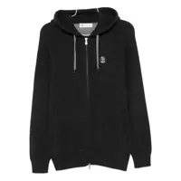 Bluze de trening Brunello Cucinelli Cashmere Zipped Hoodie Barbati