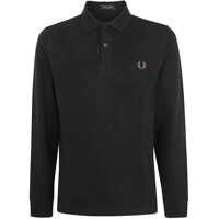 Topuri Fred Perry Long Sleeve Plain Shirt Clothing Barbati