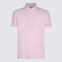 Camasi Etro Light Pink Cotton Polo Shirt Barbati