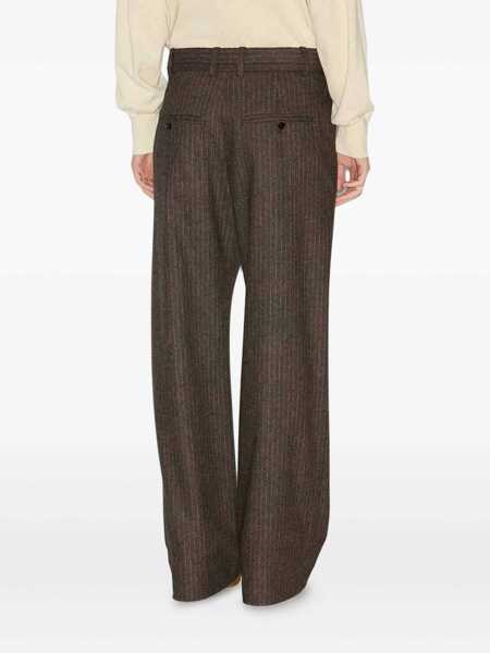 Pantaloni casual Isabel Marant Isabel Marant Trousers BROWN Femei (BM 18495345) 3