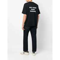 Tricouri DRÔLE DE MONSIEUR pentru Barbati - Tricouri DRLE DE MONSIEUR Drle De Monsieur Slogan Cotton Crew-Neck T-Shirt Black Barbati (BM 18495387) - B-mall.ro