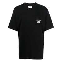 Tricouri Drôle De Monsieur Slogan Cotton Crew-Neck T-Shirt Barbati