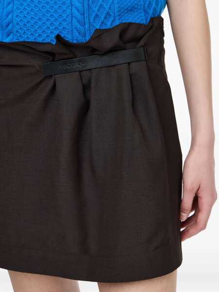 Fuste JW Anderson JW Anderson Jw Anderson Miniskirt BROWN Femei (BM 18495762) 3