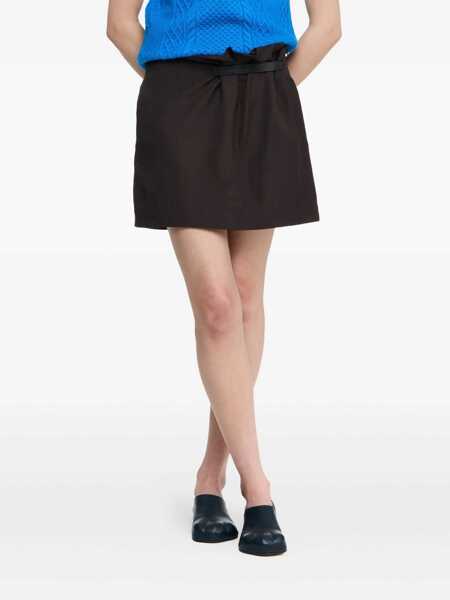 Fuste JW Anderson JW Anderson Jw Anderson Miniskirt BROWN Femei (BM 18495762) 1