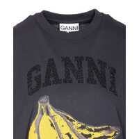 Imbracaminte Ganni Dama - Topuri Ganni Ganni T-Shirts And Polos GREY Femei (BM 18495834) - B-mall.ro