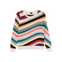 Pulovere Ps Paul Smith Striped Wool Jumpers Femei