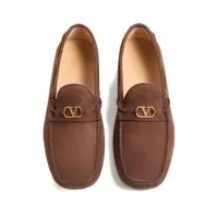 Mocasini Valentino Garavani pentru Barbati - Mocasini Valentino Garavani Valentino Garavani Fastaway Leather Loafers BROWN Barbati (BM 18496548) - B-mall.ro