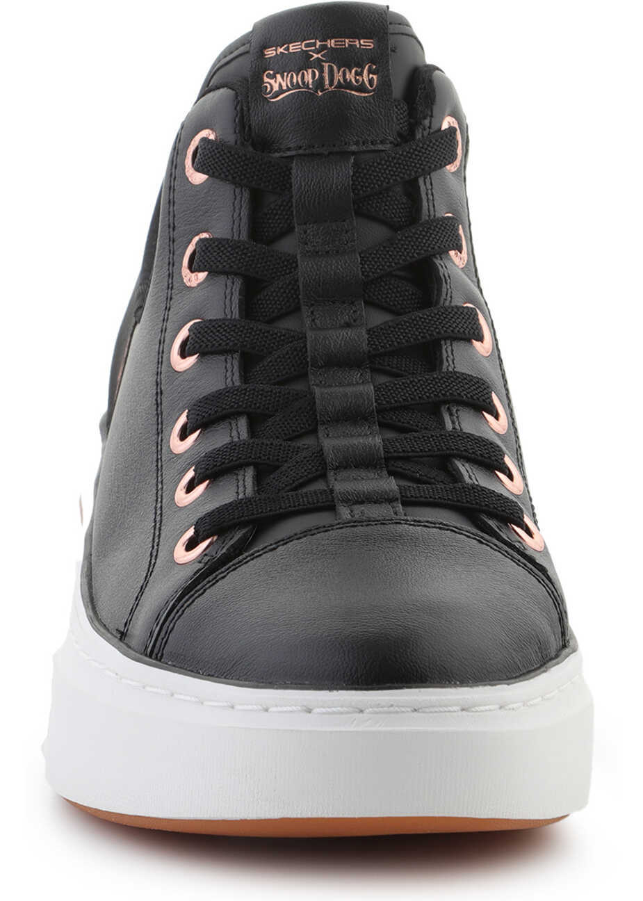 Sneakers SKECHERS Slip-Ins: Snoop One - OG Leather Black Black Femei (BM 18496603) 2