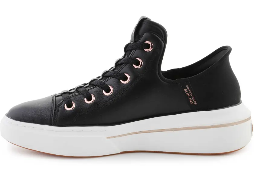 Sneakers SKECHERS Slip-Ins: Snoop One - OG Leather Black Black Femei (BM 18496603) 4