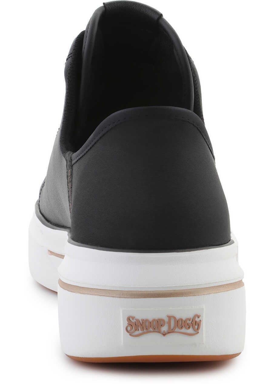 Sneakers SKECHERS Slip-Ins: Snoop One - OG Leather Black Black Femei (BM 18496603) 5