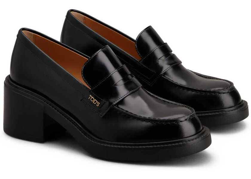 Mocasini TODS Leather Loafers NERO Femei (BM 18496618) 2