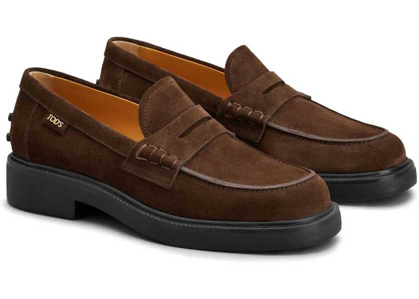 Mocasini TODS Suede Loafers MARRONE AFRICA Femei (BM 18496630) 2