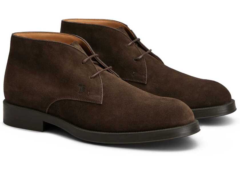 Pantofi eleganti TODS Suede Lace-ups TESTA MORO Barbati (BM 18496645) 2