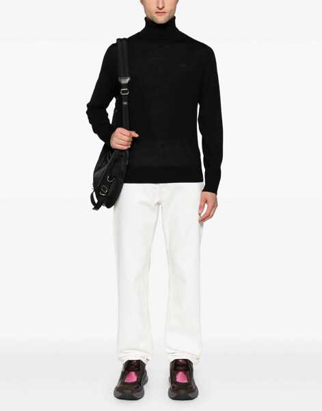 Pulovere DSQUARED2 Virgin wool turtleneck Sweater BLACK Barbati (BM 18496651) 2