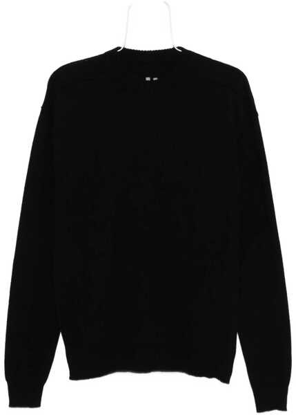 Pulovere Rick Owens Exposed stitching Sweater BLACK Barbati (BM 18496678) 1