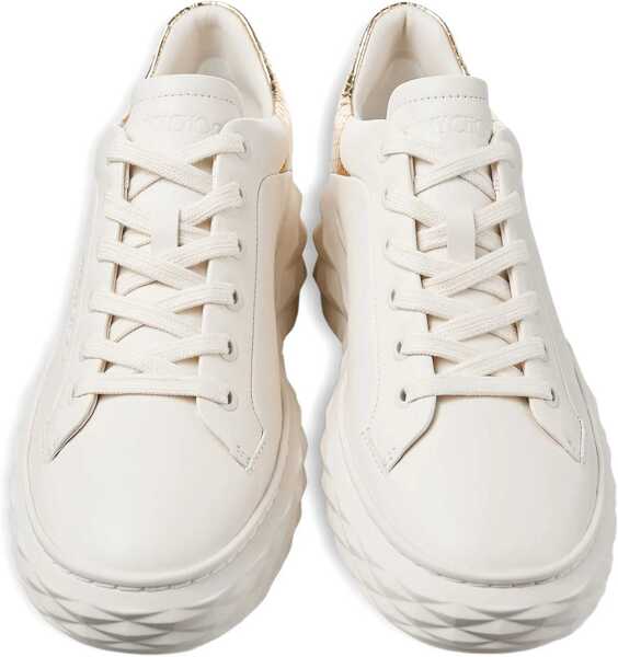 Sneakers Jimmy Choo Diamond Maxi Sneakers V LATTE/GOLD Femei (BM 18496687) 4
