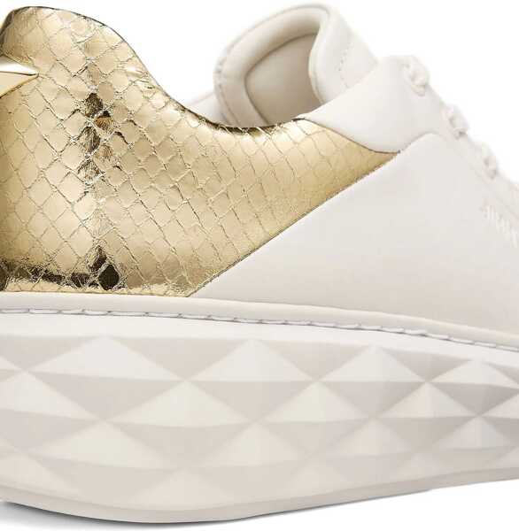 Sneakers Jimmy Choo Diamond Maxi Sneakers V LATTE/GOLD Femei (BM 18496687) 5