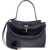 Balenciaga Rodeo Small Shoulder Bag in used-effect leather MARINE BLUE