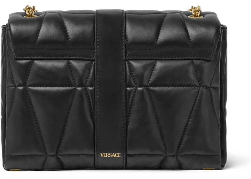 Genti de umar Versace Kleio Shoulder Bag BLACK-VERSACE GOLD Femei (BM 18496702) 3