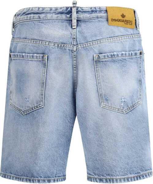 Pantaloni scurti DSQUARED2 Marine Shorts NAVY BLUE Barbati (BM 18496705) 4