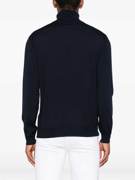Pulovere Valentino Garavani Virgin wool turtleneck Sweater ULTRAMARINE DARK BLUE Barbati (BM 18496732) 4