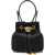 Versace La Medusa Bucket Bag BLACK-VERSACE GOLD
