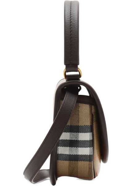 Genti plic Burberry Mini Highlands Shoulder Bag SAND Femei (BM 18496807) 3