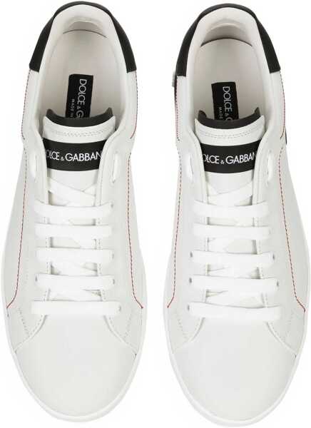 Sneakers Dolce & Gabbana Portofino Sneaker WHITE Barbati (BM 18497017) 4
