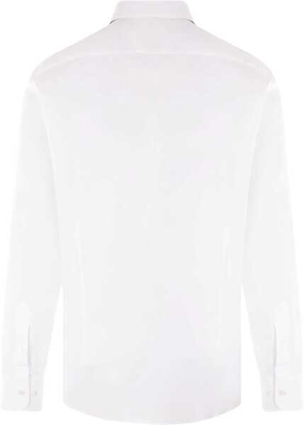 Camasi casual ETRO Pegasus Logo Shirt WHITE Barbati (BM 18497029) 2