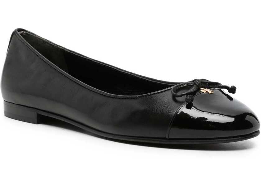 Balerini Tory Burch Ballerina Bow BLACK Femei (BM 18497032) 2