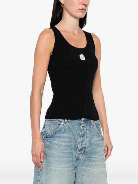 Bluze Kenzo Tank Top With Embroidery Boke Flower 2.0 BLACK Femei (BM 18497041) 3