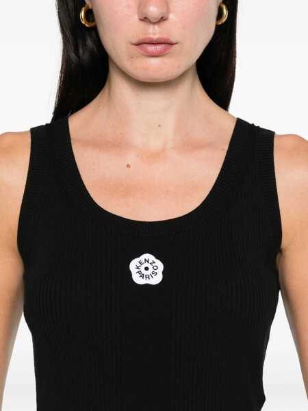 Bluze Kenzo Tank Top With Embroidery Boke Flower 2.0 BLACK Femei (BM 18497041) 5