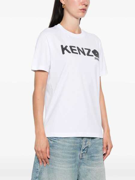 Tricouri Kenzo Boke Flower 2.0 T-Shirt WHITE Femei (BM 18497044) 3