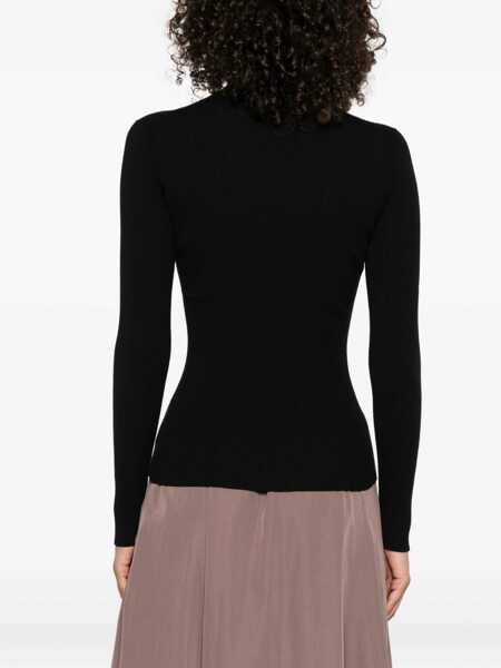 Pulovere casual Kenzo Jersey With Embroidery Boke Flower 2.0 BLACK Femei (BM 18497074) 4