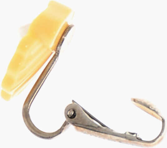 Cercei DSQUARED2 Single Clip-On Shell Shaped Earring With Central Bead Yellow Barbati (BM 18497137) 3