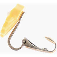 Cercei pentru Barbati - Cercei DSQUARED2 Single Clip-On Shell Shaped Earring With Central Bead Yellow Barbati (BM 18497137) - B-mall.ro