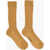DSQUARED2 Ribbed Long Socks Beige