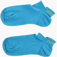 Sosete Solid Color Socks With Logo Barbati