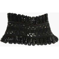 Curele DSQUARED2 Leather Corset Belt With Lace Design 180Cm