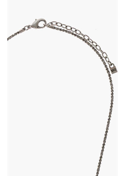 Coliere DSQUARED2 Chain Necklace With Eye Pendant Silver Femei (BM 18497164) 3