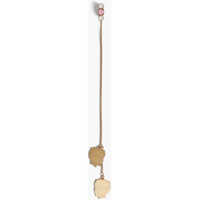 Cercei Clip-On Single Maxi Earrings With Double Pendants Femei