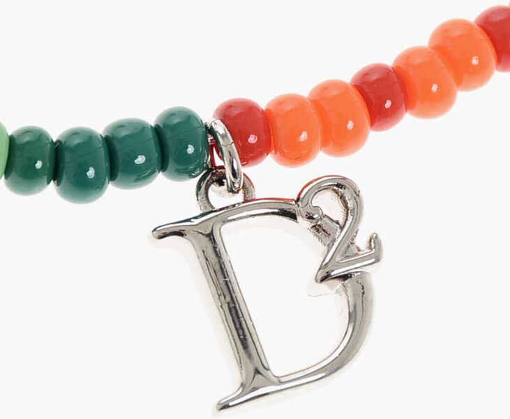 Bratari DSQUARED2 Beaded Anklet With Charms Multicolor Femei (BM 18497212) 2