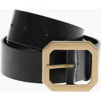 Curele DSQUARED2 Leather Belt With Brass Buckle 40Mm