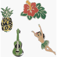 Bijuterii Metal Aloha Sprint Brooches Set Barbati