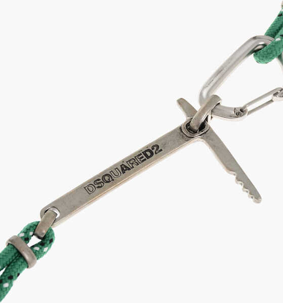 Curele DSQUARED2 Rope Hike Belt With Carbiner Green Barbati (BM 18497236) 3