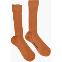 Sosete Ribbed Long Socks Femei