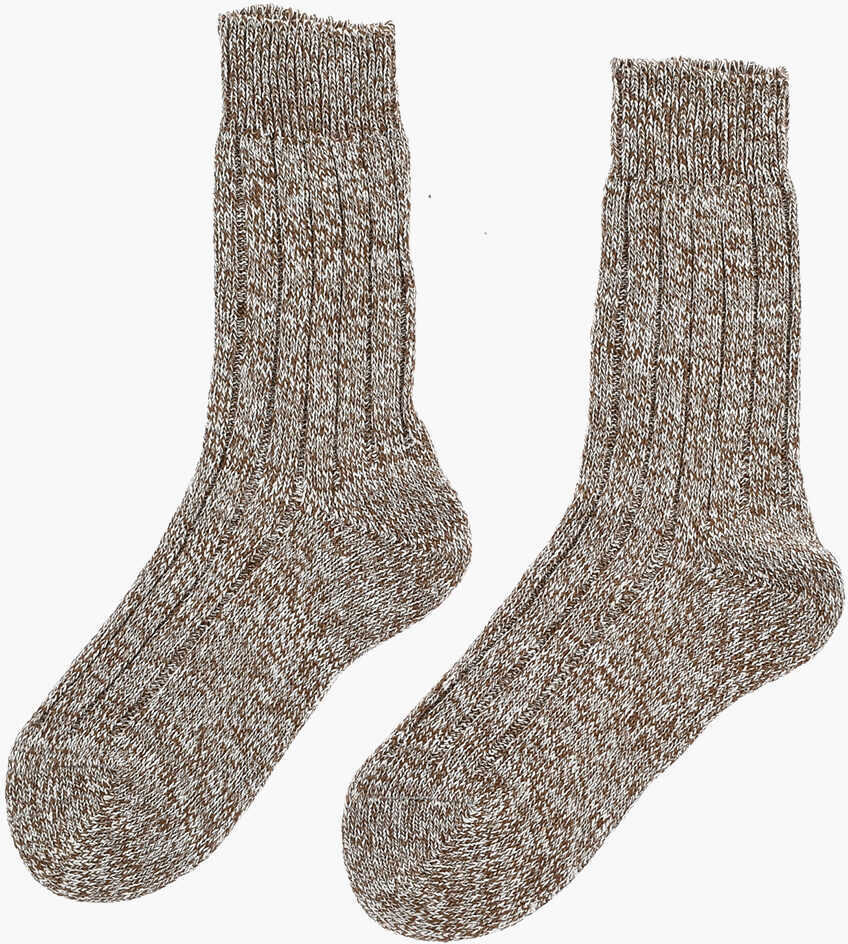 Sosete DSQUARED2 Linen Long Socks Beige Barbati (BM 18497338) 2