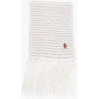 Esarfe Grenoble Solid Color Wool Blend Scarf With Fringes Femei