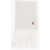 Moncler Grenoble Solid Color Wool Blend Scarf With Fringes White