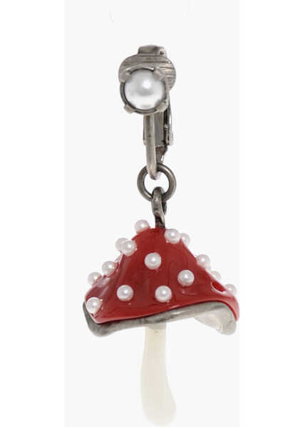 Cercei DSQUARED2 Single Earring With Mushroom Shaped Pendant Multicolor Femei (BM 18497410) 1